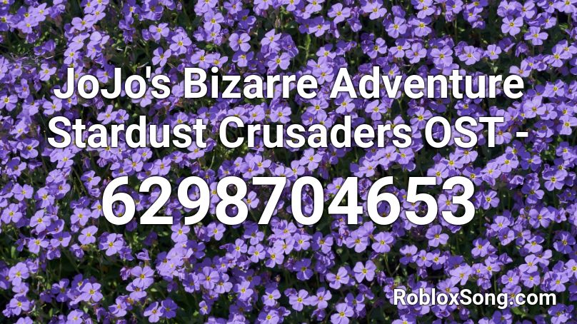 JoJo's Bizarre Adventure SDC OST - Hesitation Roblox ID