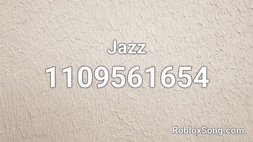 Jazz Roblox ID