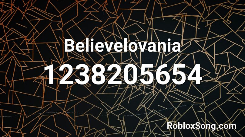 Believelovania  Roblox ID