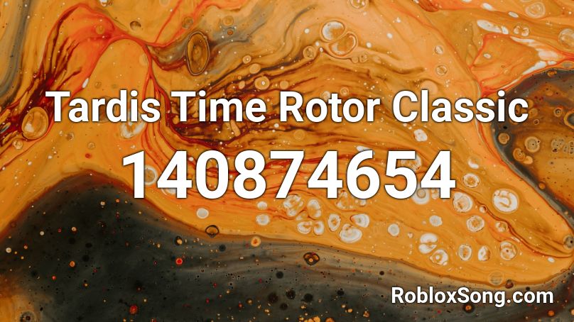 Tardis Time Rotor Classic Roblox ID