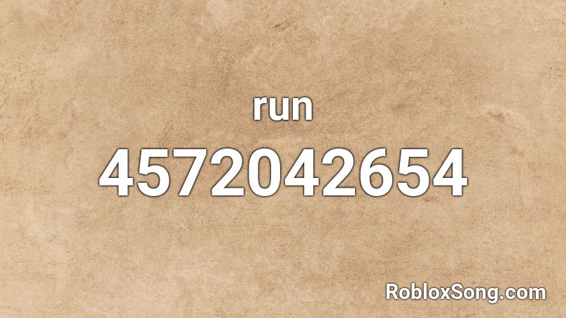 run Roblox ID