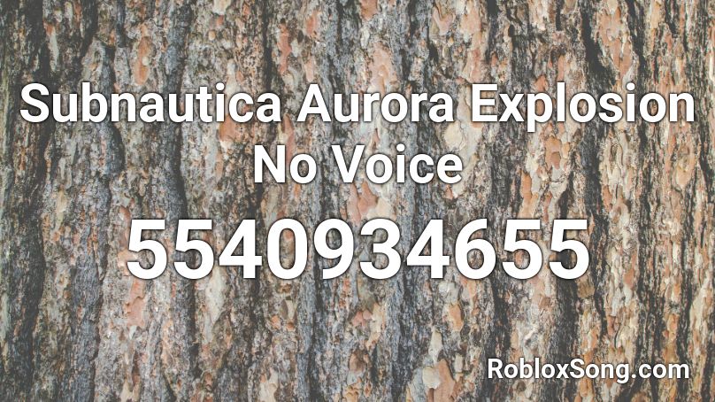 ########## Aurora Explosion Roblox ID