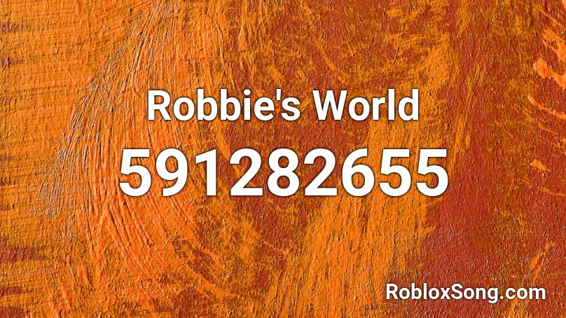 Robbie's World Roblox ID