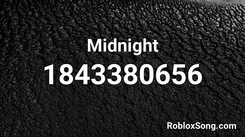 Midnight Roblox ID