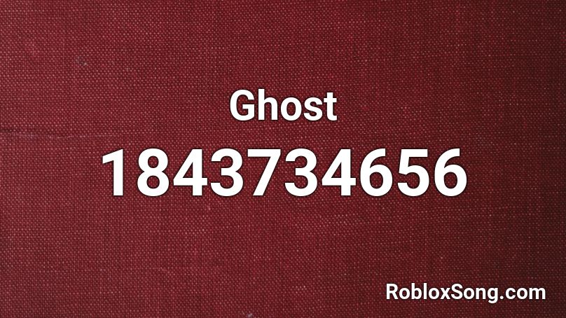 Ghost Roblox ID