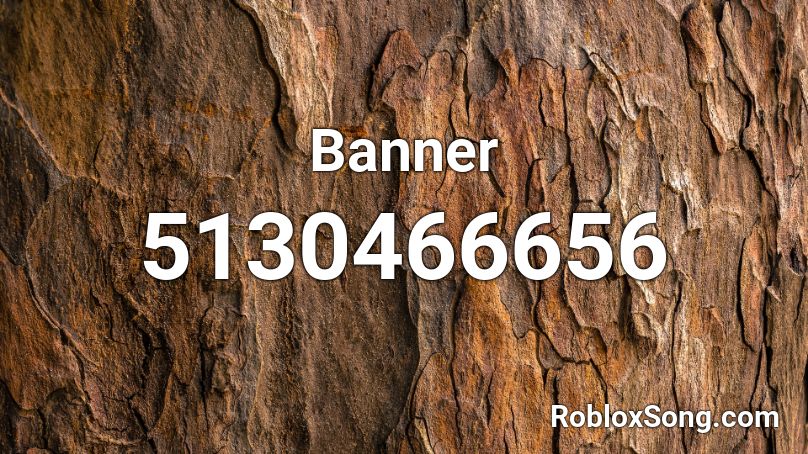 Banner Roblox ID