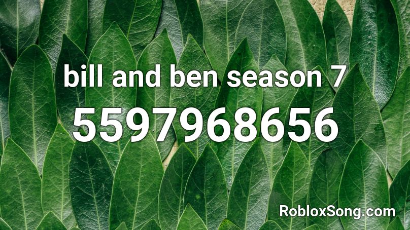 Bill and Ben Theme S7 Roblox ID