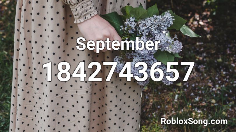September Roblox ID