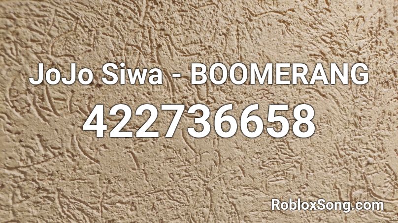 Boomerang Jojo Siwa Roblox Id - jojo siwa roblox music code