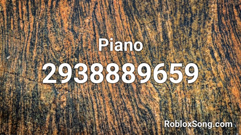 Piano Roblox ID