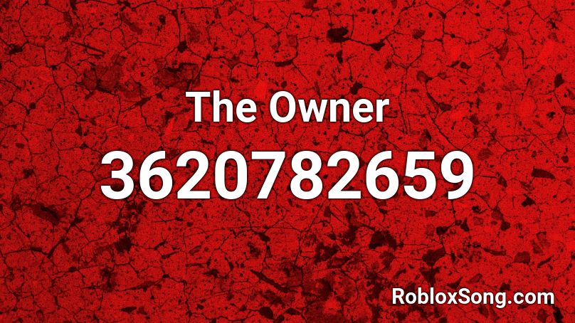 The Owner Roblox ID