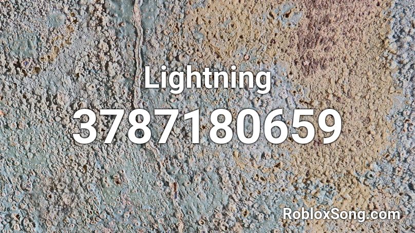 Lightning Roblox ID