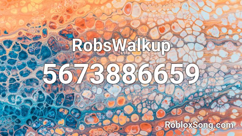 RobsWalkup Roblox ID