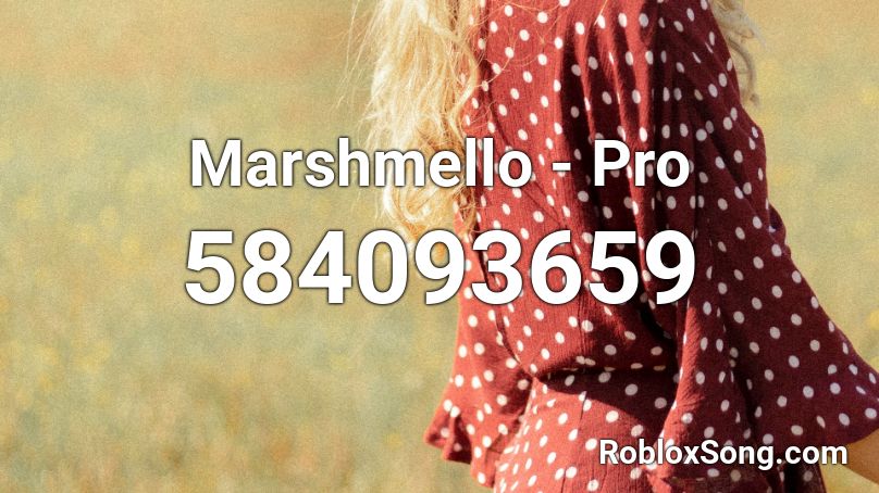 Marshmello - Pro Roblox ID
