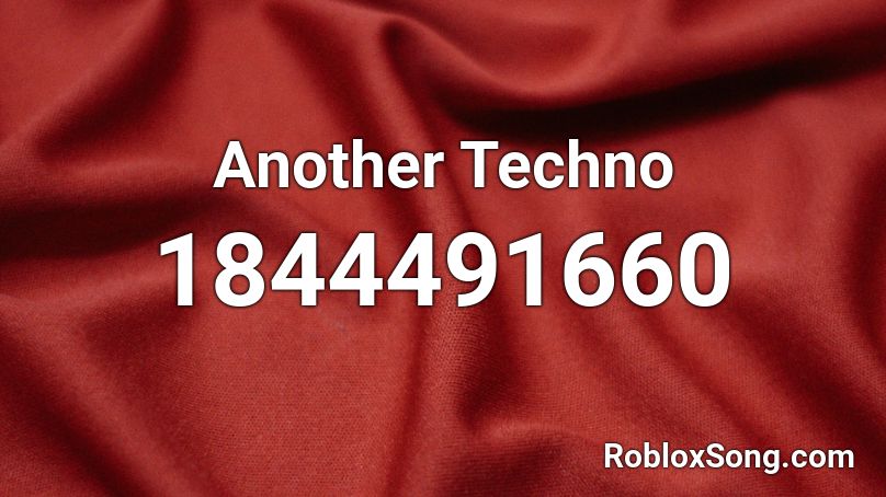 Another Techno Roblox ID