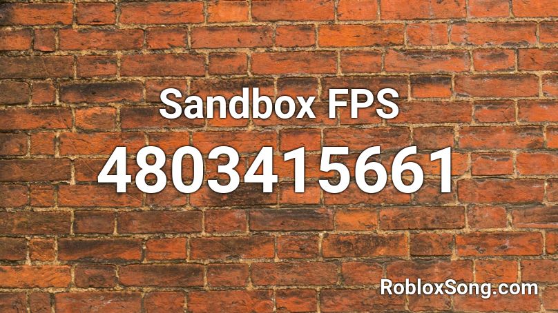 Sandbox FPS Roblox ID