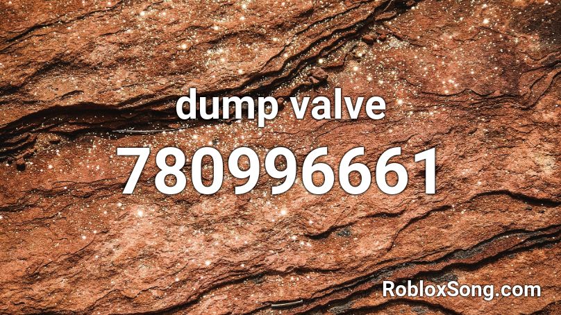 dump valve Roblox ID