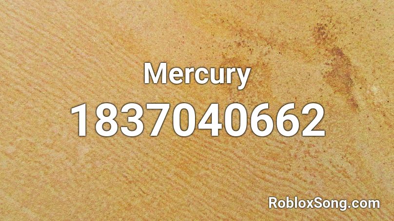 Mercury Roblox ID