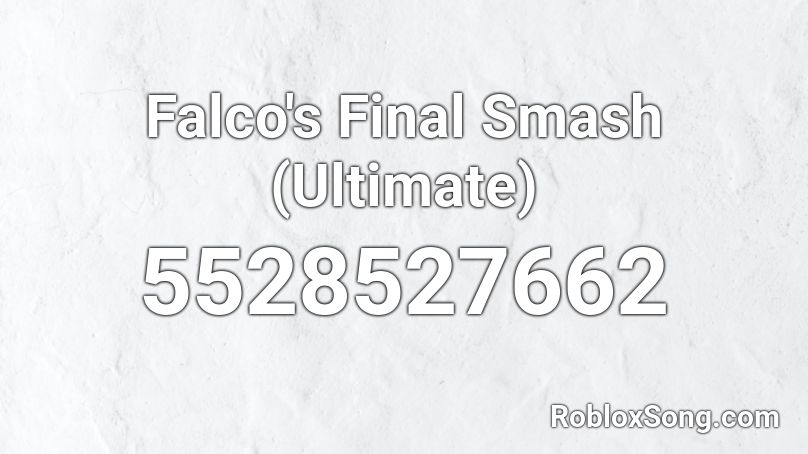 Falco's Final Smash (Ultimate) Roblox ID