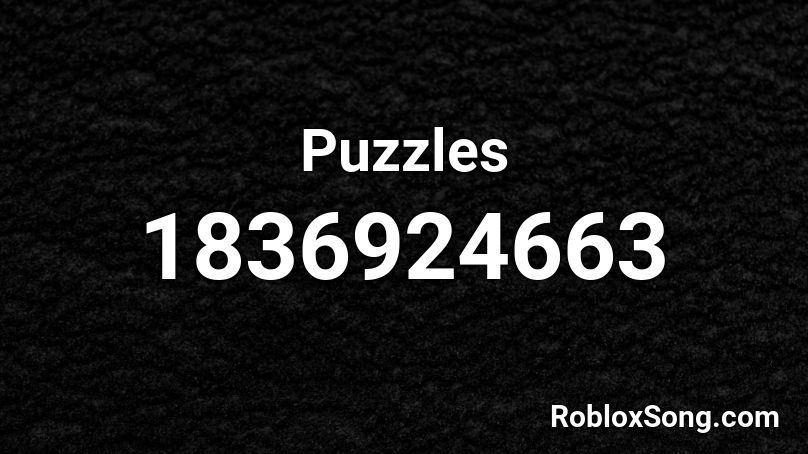 Puzzles Roblox ID