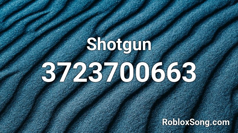 Shotgun Roblox ID