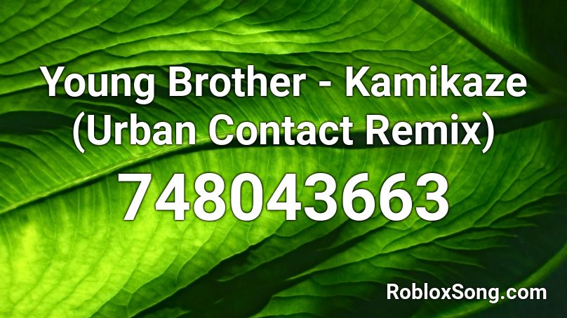 Young Brother - Kamikaze (Urban Contact Remix) Roblox ID
