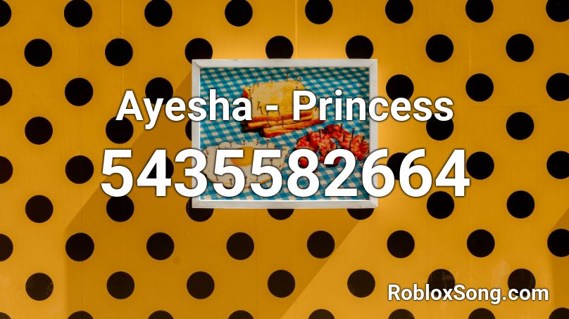 Ayesha - Princess Roblox ID