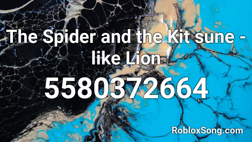 The Spider and the Kitsune-like Lion Roblox ID