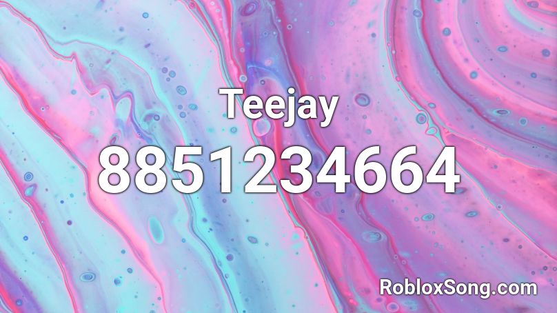 Teejay Roblox ID