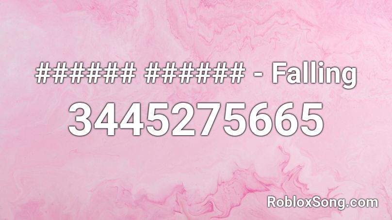 all falls down roblox id