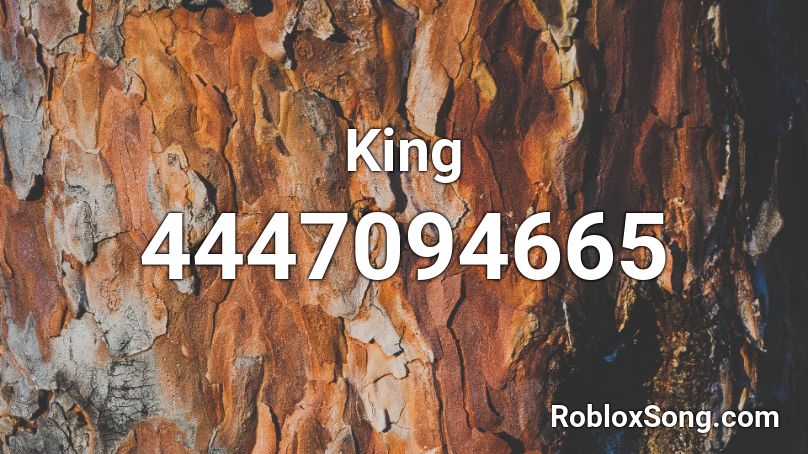 King Roblox ID