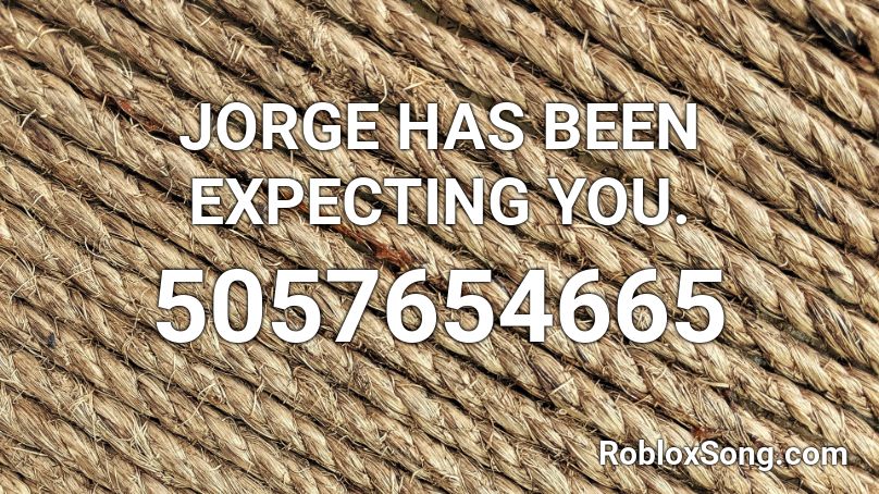 jorge Roblox ID