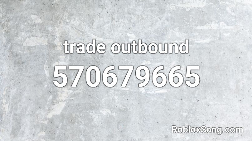 trade outbound Roblox ID