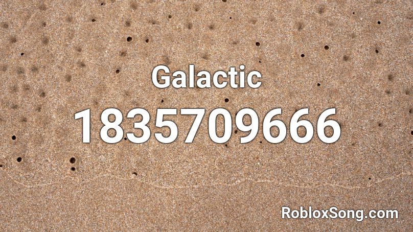 Galactic Roblox ID