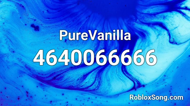 PureVanilla Roblox ID