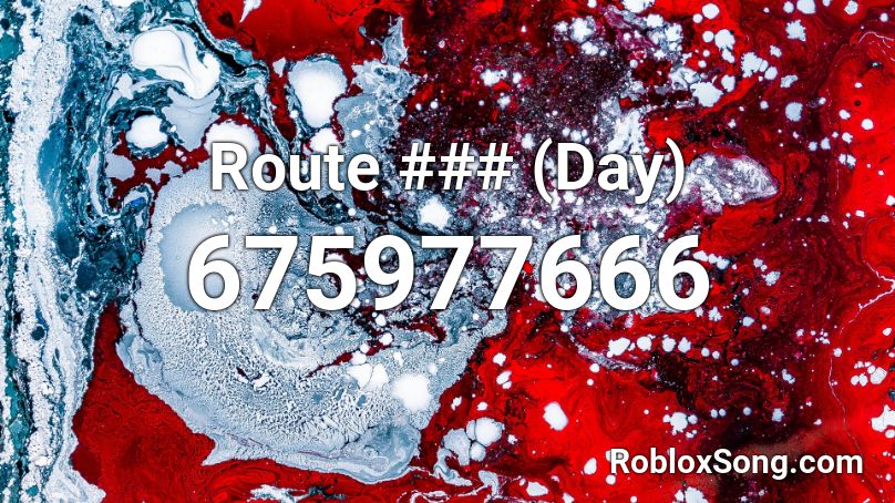Route ### (Day) Roblox ID