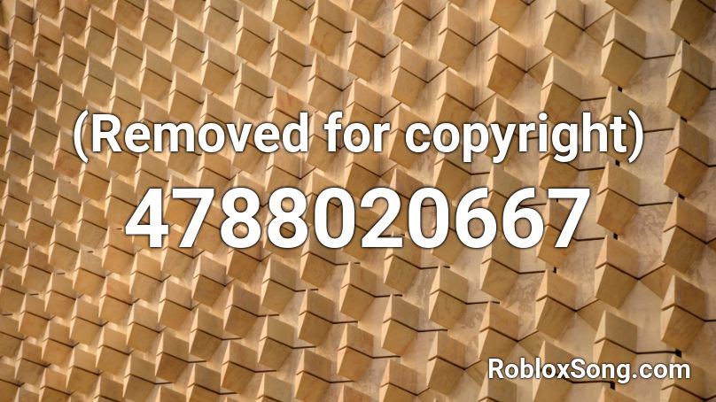 (Removed for copyright) Roblox ID