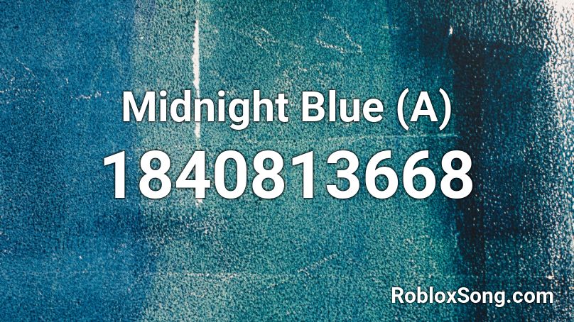 Midnight Blue (A) Roblox ID