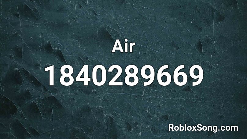 Air Roblox ID