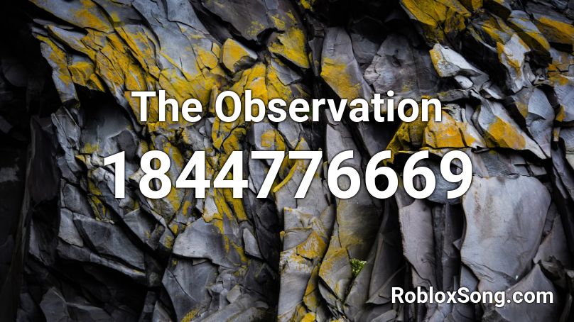 The Observation Roblox ID