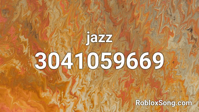 roblox jazz music id