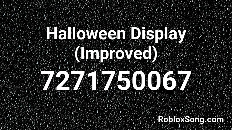 Halloween Display (Improved) Roblox ID