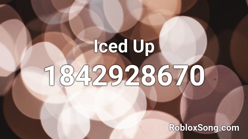 Iced Up Roblox ID