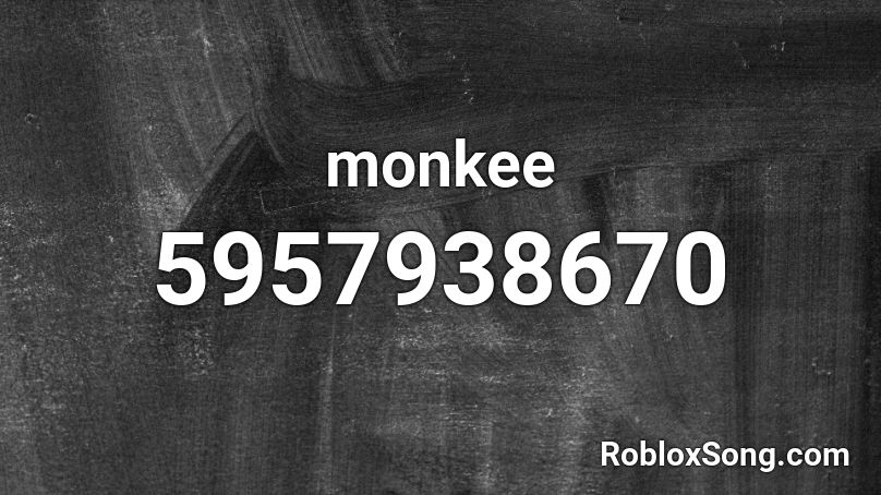 monkee Roblox ID