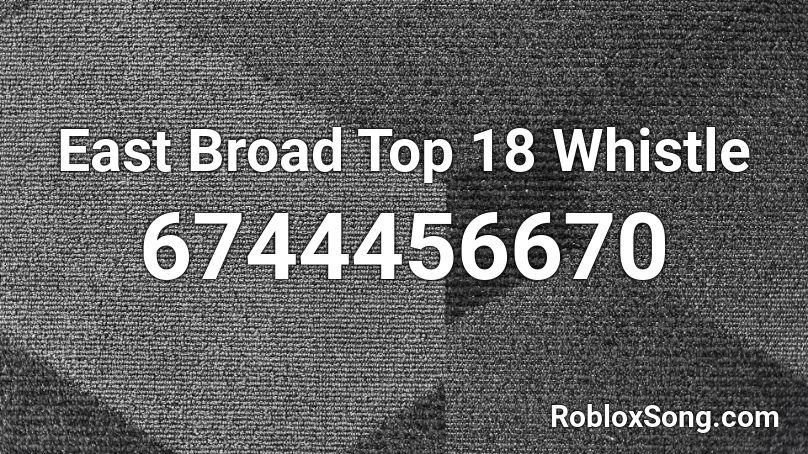 East Broad Top 18 Whistle Roblox ID