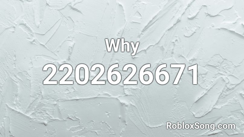 Why Roblox ID