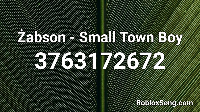 Żabson - Small Town Boy Roblox ID