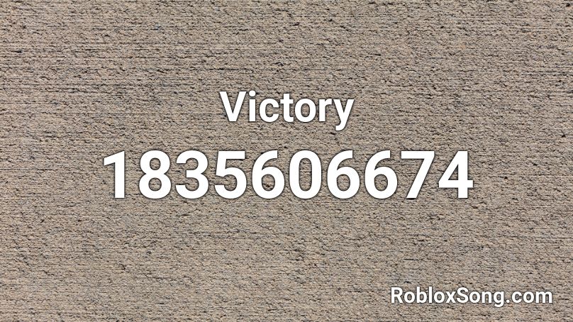 Victory Roblox ID