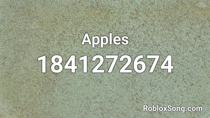 Apples Roblox ID