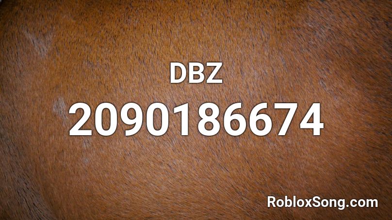 DBZ Roblox ID